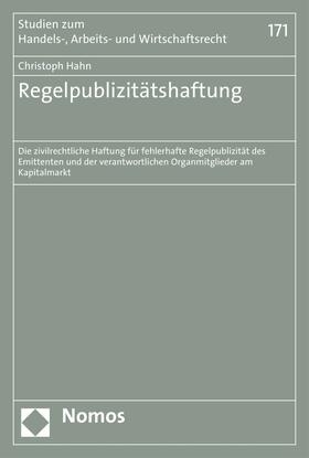 Hahn | Regelpublizitätshaftung | E-Book | sack.de