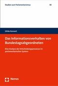 Kennert |  Das Informationsverhalten von Bundestagsabgeordneten | eBook | Sack Fachmedien