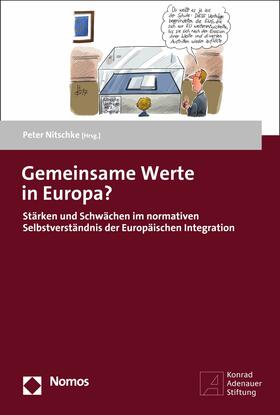 Nitschke | Gemeinsame Werte in Europa? | E-Book | sack.de