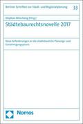 Mitschang |  Städtebaurechtsnovelle 2017 | eBook | Sack Fachmedien