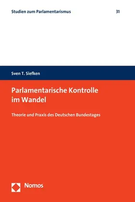 Siefken |  Parlamentarische Kontrolle im Wandel | eBook | Sack Fachmedien