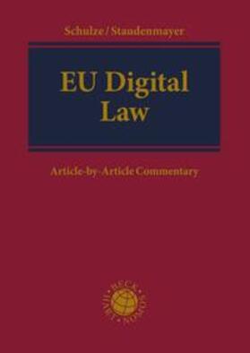 Schulze / Staudenmayer | EU Digital Law | E-Book | sack.de