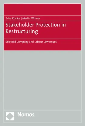 Kovács / Winner |  Stakeholder Protection in Restructuring | eBook | Sack Fachmedien