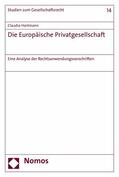 Hartmann |  Die Europäische Privatgesellschaft | eBook | Sack Fachmedien