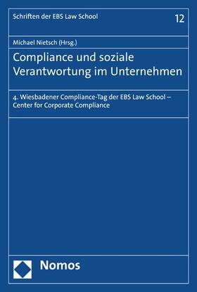 Nietsch | Compliance und soziale Verantwortung im Unternehmen | E-Book | sack.de