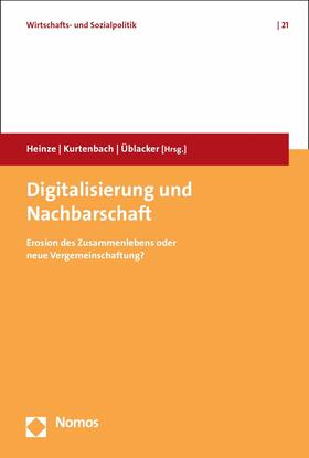 Heinze / Kurtenbach / Üblacker | Digitalisierung und Nachbarschaft | E-Book | sack.de