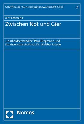Lehmann | Zwischen Not und Gier | E-Book | sack.de