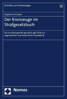 Christoph | Der Kronzeuge im Strafgesetzbuch | E-Book | sack.de