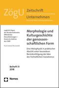 Schulz-Nieswandt |  Morphologie und Kulturgeschichte der genossenschaftlichen Form | eBook | Sack Fachmedien