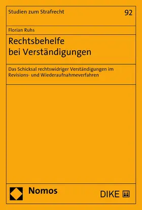 Ruhs | Rechtsbehelfe bei Verständigungen | E-Book | www.sack.de