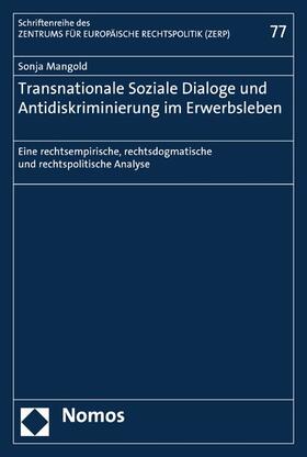 Mangold | Transnationale Soziale Dialoge und Antidiskriminierung im Erwerbsleben | E-Book | sack.de
