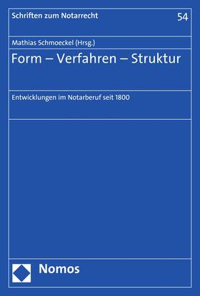 Schmoeckel |  Form - Verfahren - Struktur | eBook | Sack Fachmedien