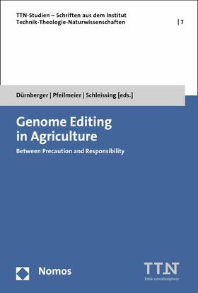 Dürnberger / Pfeilmeier / Schleissing | Genome Editing in Agriculture | E-Book | sack.de