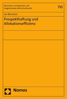 Biermann | Prospekthaftung und Allokationseffizienz | E-Book | sack.de