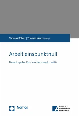 Köhler / Köster |  Arbeit einspunktnull | eBook | Sack Fachmedien