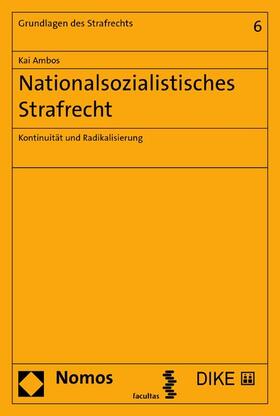 Ambos | Nationalsozialistisches Strafrecht | E-Book | sack.de