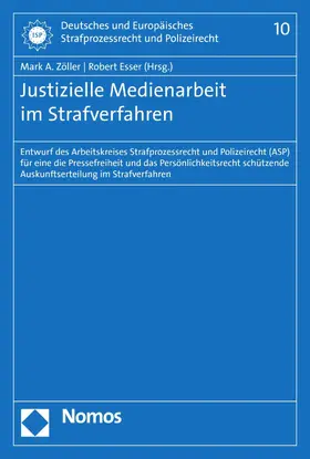Zöller / Esser |  Justizielle Medienarbeit im Strafverfahren | eBook | Sack Fachmedien