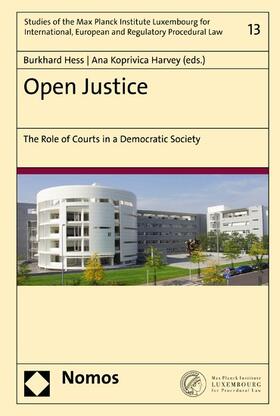 Hess / Koprivica Harvey |  Open Justice | eBook | Sack Fachmedien