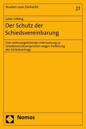 Colberg | Der Schutz der Schiedsvereinbarung | E-Book | sack.de