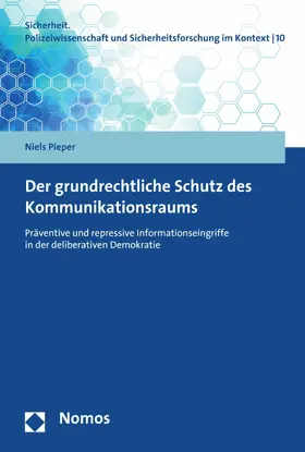 Pieper |  Der grundrechtliche Schutz des Kommunikationsraums | eBook | Sack Fachmedien