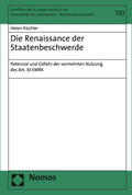 Küchler |  Die Renaissance der Staatenbeschwerde | eBook | Sack Fachmedien