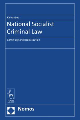 Ambos | National Socialist Criminal Law | E-Book | sack.de