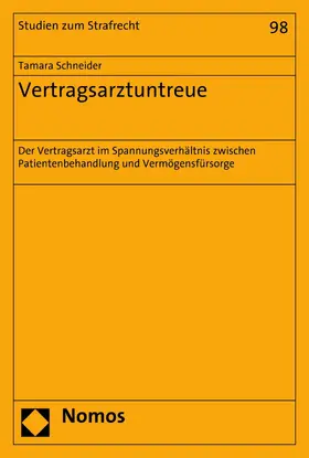Schneider | Vertragsarztuntreue | E-Book | www.sack.de