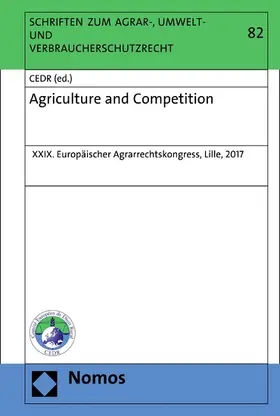 CEDR |  Agriculture and Competition | eBook | Sack Fachmedien