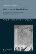 Schuppert |  Von Staat zu Staatlichkeit | eBook | Sack Fachmedien