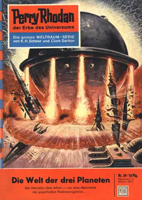 Scheer |  Perry Rhodan 39: Die Welt der drei Planeten | eBook | Sack Fachmedien