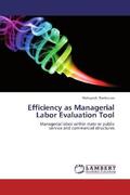 Pankratov |  Efficiency as Managerial Labor Evaluation Tool | Buch |  Sack Fachmedien