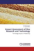 Shanmugam / Vijayasarathy |  Impact Assessment of Rice Research and Technology | Buch |  Sack Fachmedien