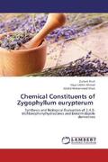 Shah / Ahmad / Khan |  Chemical Constituents of Zygophyllum eurypterum | Buch |  Sack Fachmedien