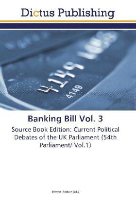 Parker |  Banking Bill Vol. 3 | Buch |  Sack Fachmedien