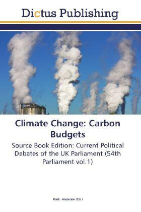 Anderson | Climate Change: Carbon Budgets | Buch | 978-3-8454-6679-8 | sack.de