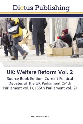 Anderson | UK: Welfare Reform Vol. 2 | Buch | 978-3-8454-6696-5 | sack.de