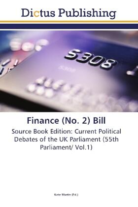 Martin |  Finance (No. 2) Bill | Buch |  Sack Fachmedien