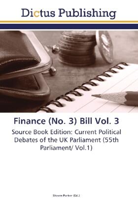 Parker |  Finance (No. 3) Bill Vol. 3 | Buch |  Sack Fachmedien