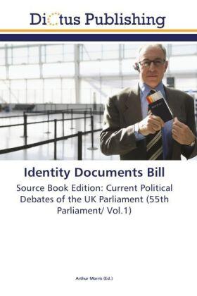 Morris |  Identity Documents Bill | Buch |  Sack Fachmedien