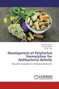 Parmar / Pujara / Tank |  Development of Polyherbal Formulation for Antibacterial Activity | Buch |  Sack Fachmedien