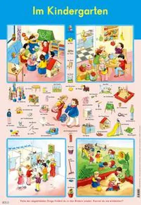  Mein Lernposter: Im Kindergarten | Buch |  Sack Fachmedien