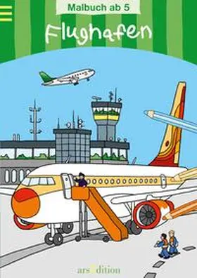  Malbuch ab 5 Jahren - Flughafen VE 5 | Buch |  Sack Fachmedien