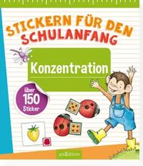 Stickern für den Schulanfang - Konzentration | Buch |  Sack Fachmedien