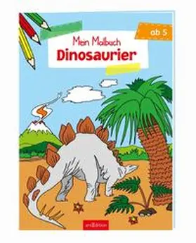  Malbuch ab 5 Jahren - Dinosaurier VE 5 | Buch |  Sack Fachmedien