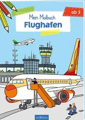  Malbuch ab 3 Jahren - Flughafen | Buch |  Sack Fachmedien