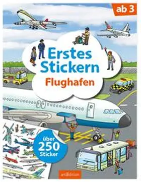  Erstes Stickern - Flughafen | Buch |  Sack Fachmedien