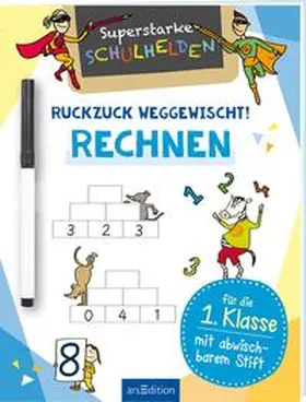  Superstarke Schulhelden - Ruckzuck weggewischt! Rechnen | Buch |  Sack Fachmedien