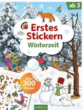  Erstes Stickern - Winterzeit | Buch |  Sack Fachmedien