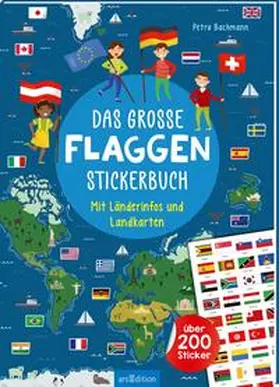 Bachmann |  Das große Flaggen-Stickerbuch | Buch |  Sack Fachmedien