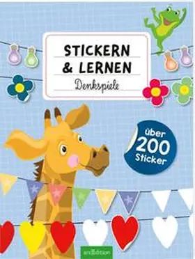  Stickern und Lernen - Denkspiele | Buch |  Sack Fachmedien